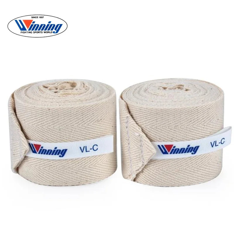 White front White back Winning Boxing VL-C Wraps Bandages Non-Stretch